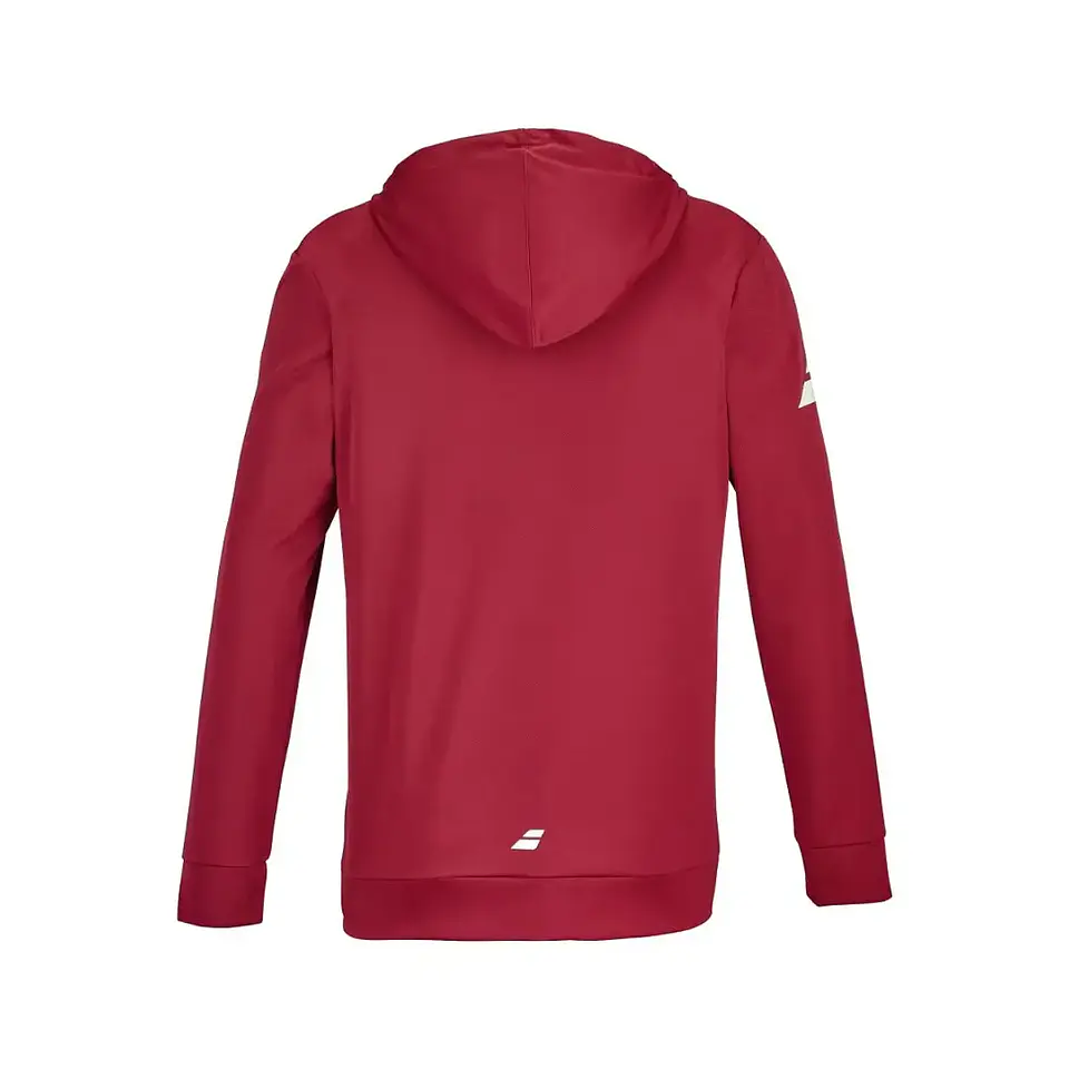 Poleron Babolat Juan Lebron Hood Sweat Red Dahlia 3