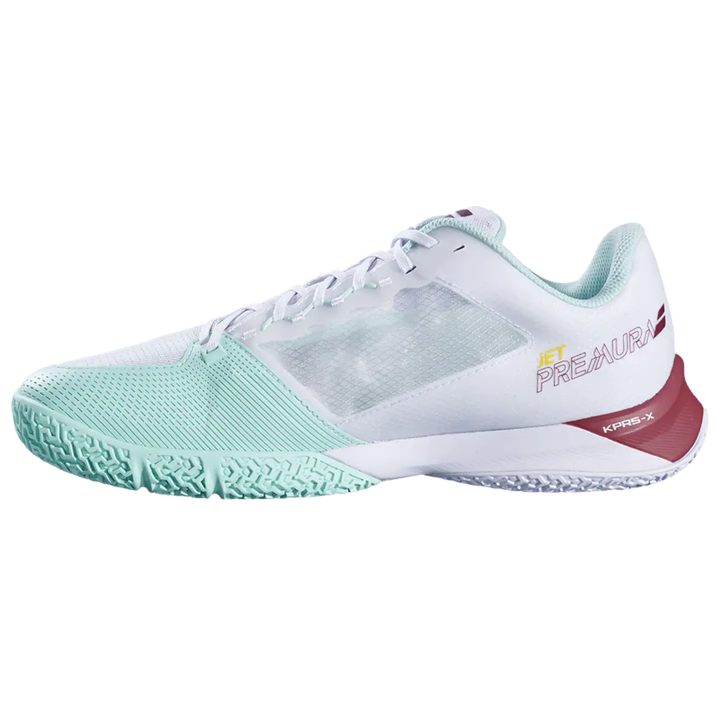 Zapatilla Babolat Jet Premura 2 Lebron White Red Dahlia 3