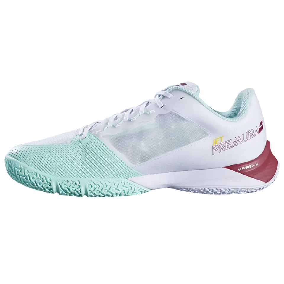 Zapatilla Babolat Jet Premura 2 Lebron White Red Dahlia 3