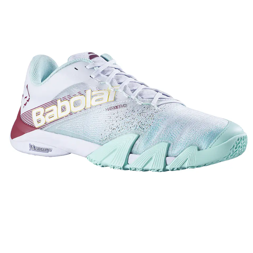 Zapatilla Babolat Jet Premura 2 Lebron White Red Dahlia 2
