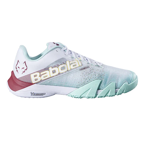 Zapatilla Babolat Jet Premura 2 Lebron White Red Dahlia