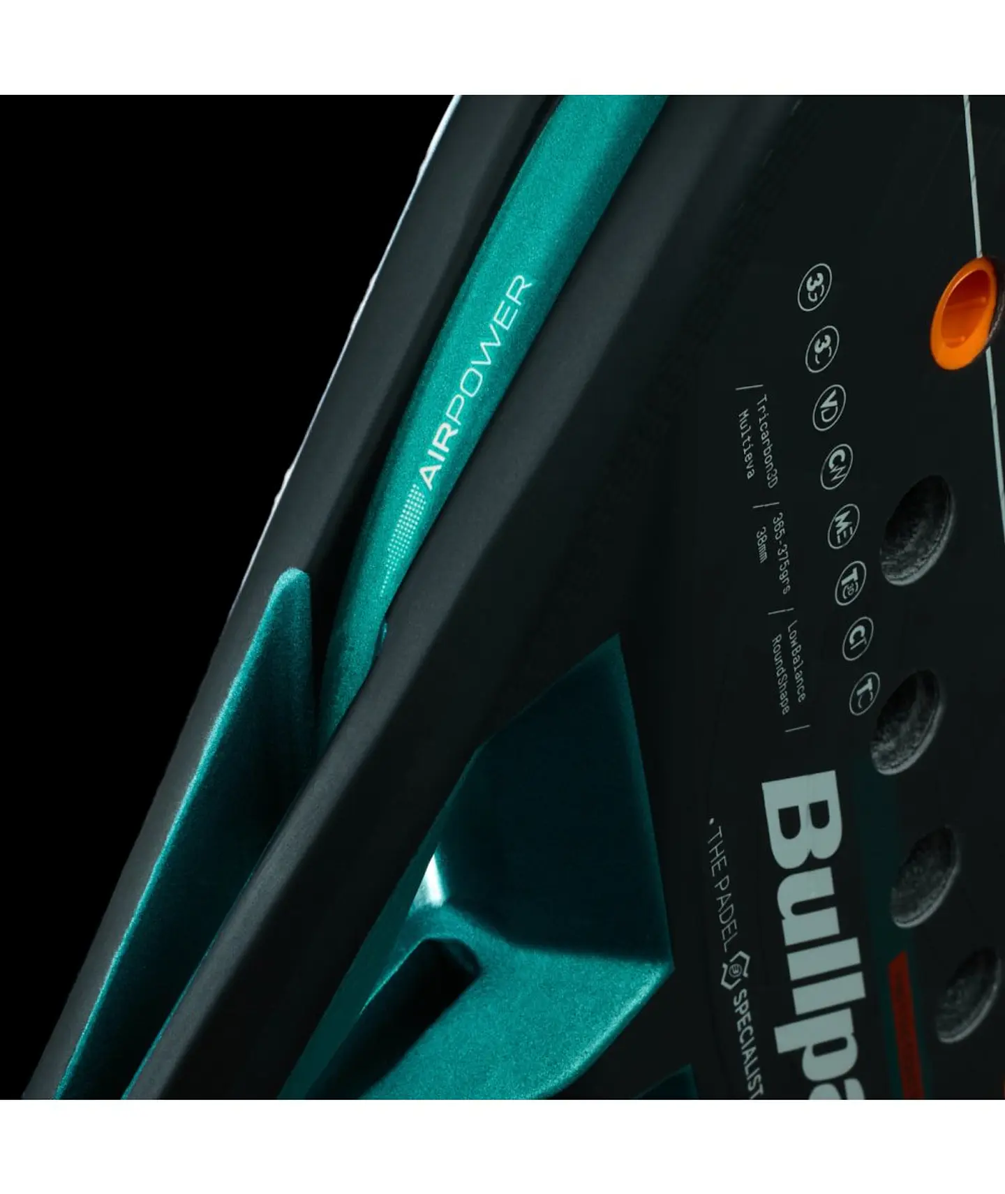 Pala de pádel Bullpadel Hack 04 Hybrid 2025 7