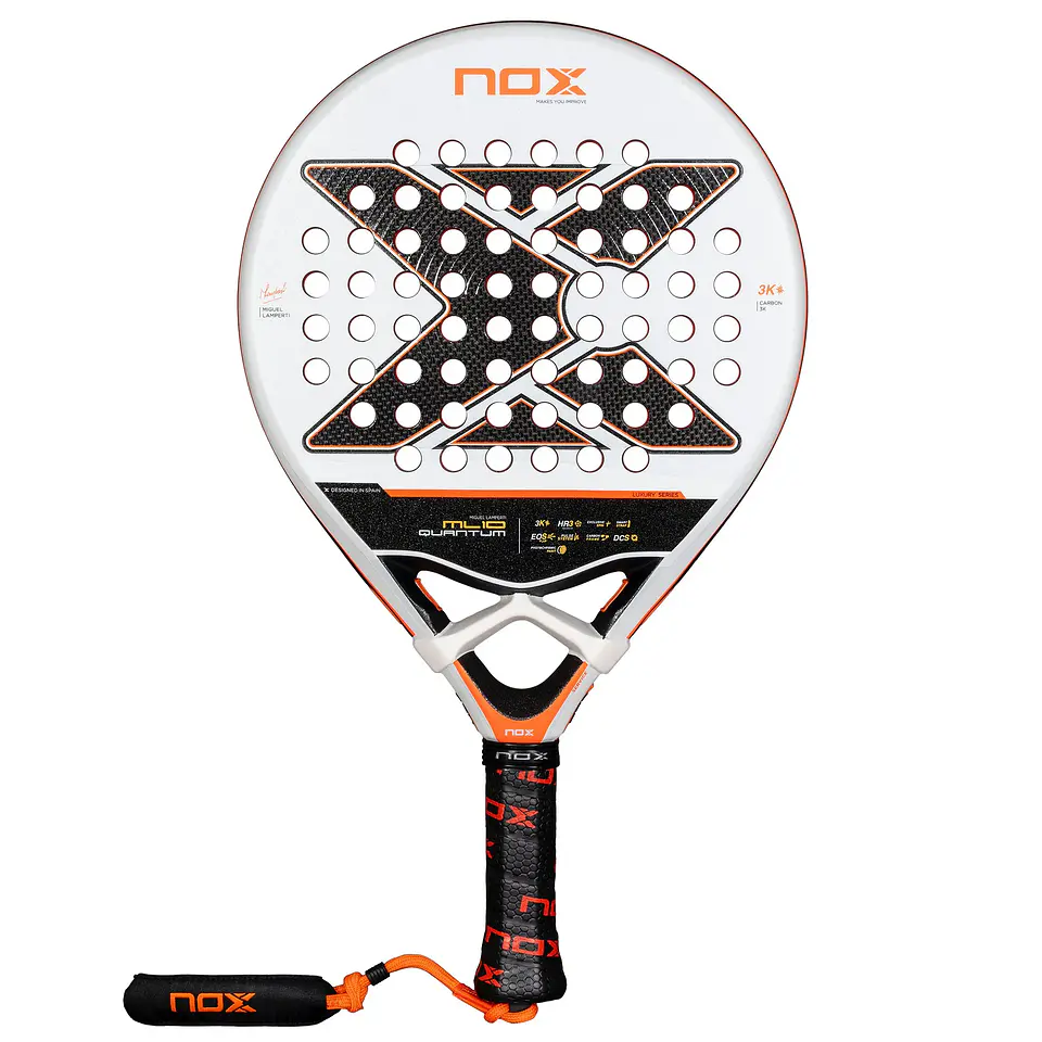 Pala de pádel Nox ML10 Quantum 3K Miguel Lamperti 2025 1