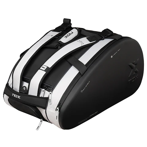 Paletero de pádel Nox Luxury Master Series Blanco/Negro