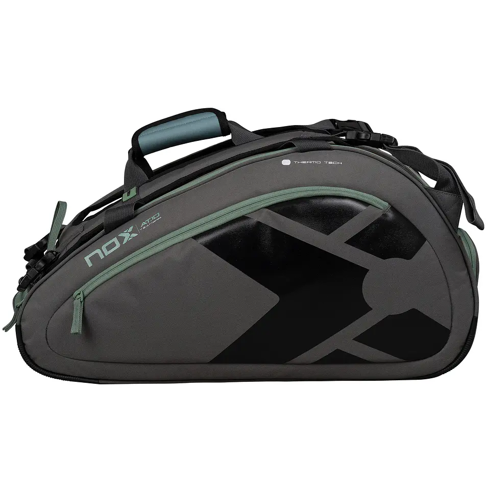Paletero de pádel Nox AT10 Team Grey/Green 2