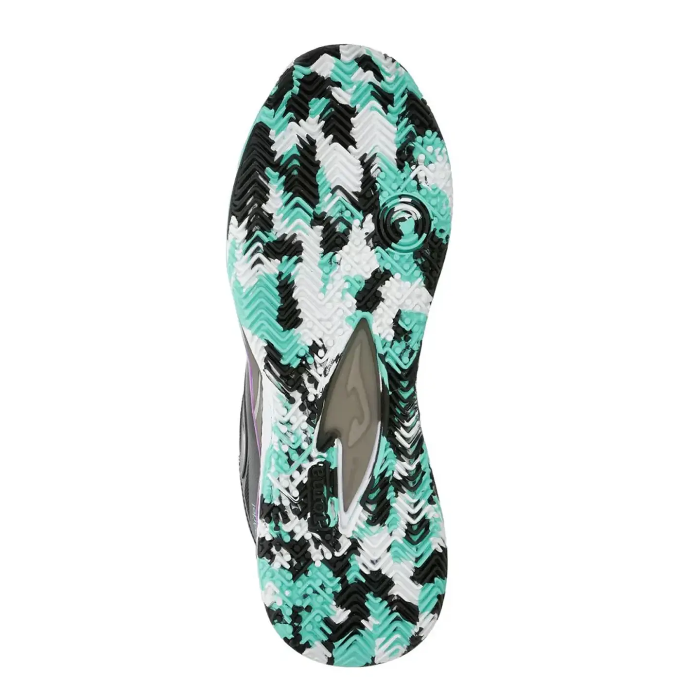 Zapatilla Joma Spin Lady 2401 Black Turquoise Pink 2