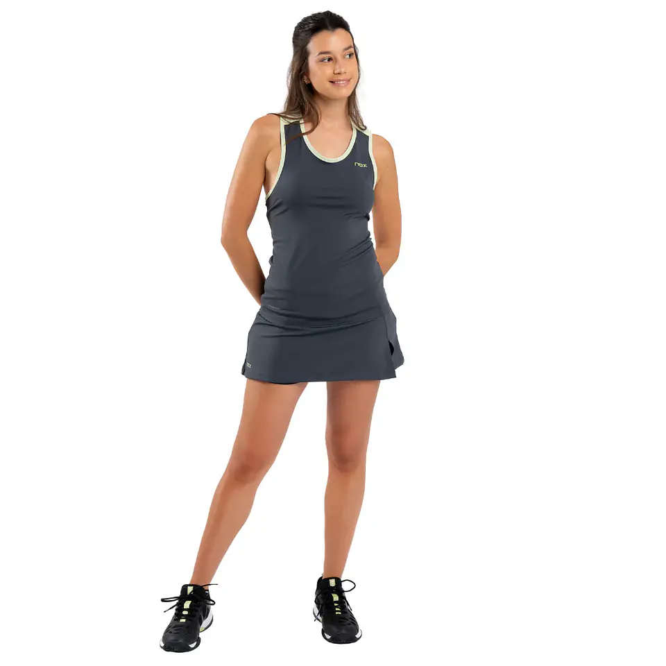 Polera Nox Tirantes Pro Charcoal Grey 7