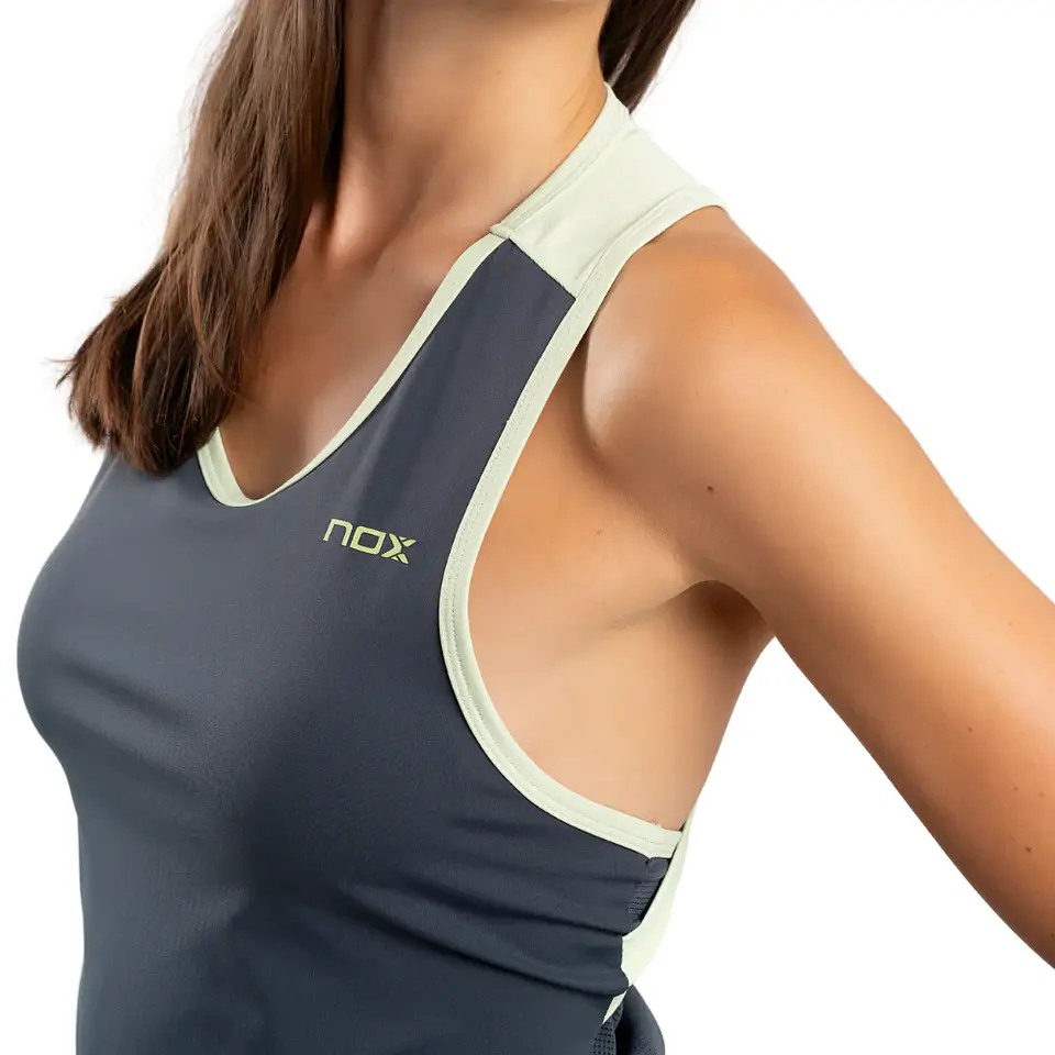 Polera Nox Tirantes Pro Charcoal Grey 5