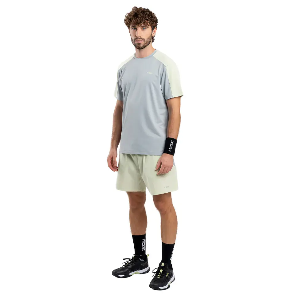 Polera Nox Hombre Pro Misty Grey 6