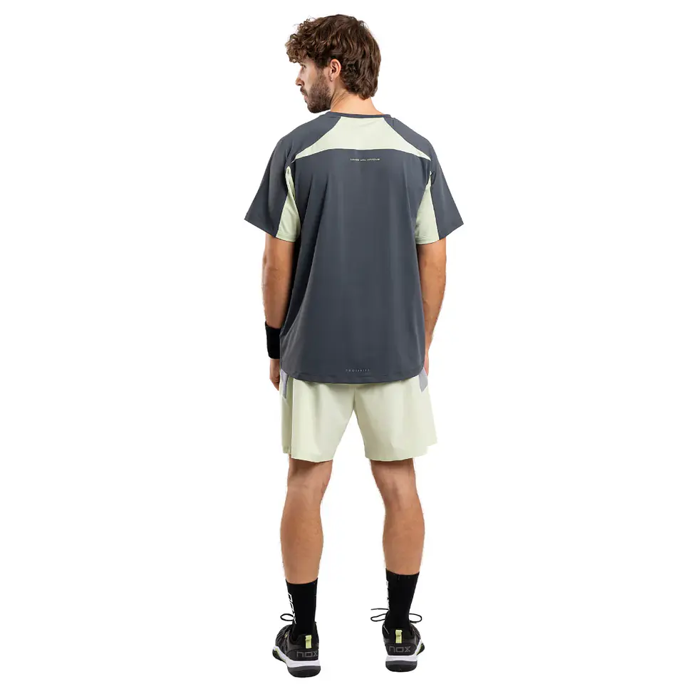 Polera Nox Hombre Pro Charcoal Grey green 6