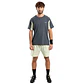 Polera Nox Hombre Pro Charcoal Grey green - Miniatura 5