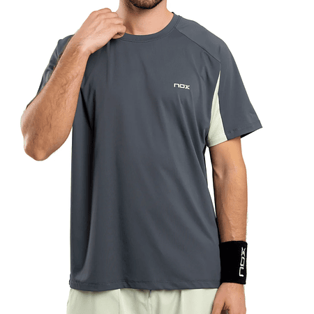 Polera Nox Hombre Pro Charcoal Grey