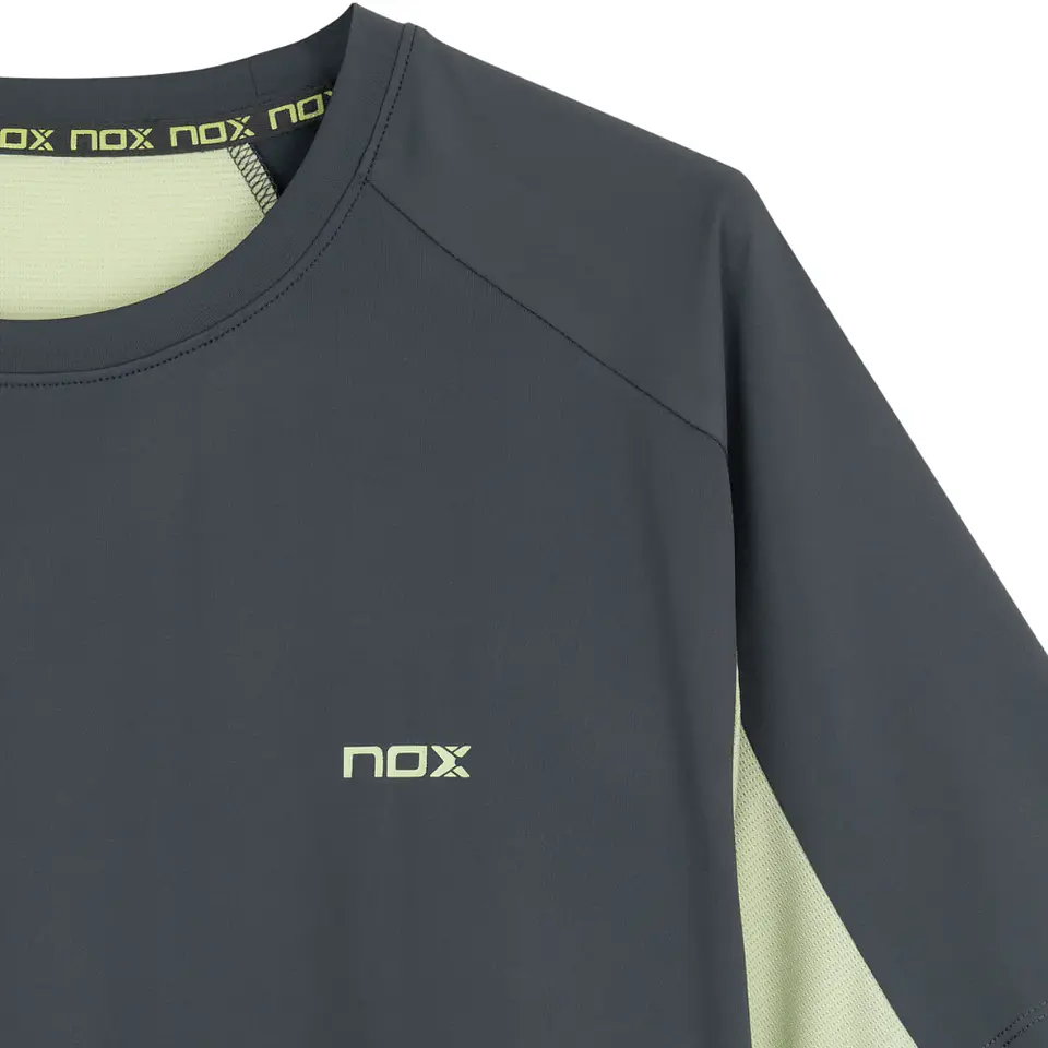Polera Nox Hombre Pro Charcoal Grey green 9