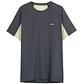 Polera Nox Hombre Pro Charcoal Grey green - Miniatura 1