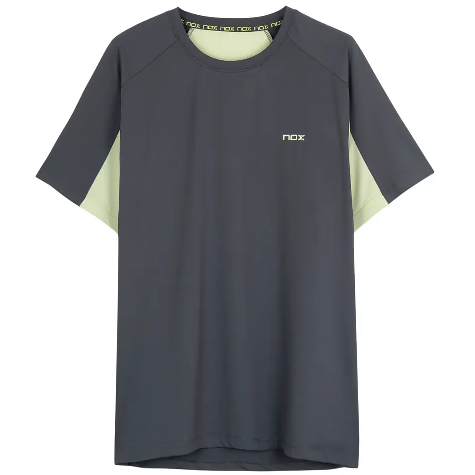 Polera Nox Hombre Pro Charcoal Grey green 1