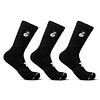 Calcetín Comfort Pack X3 Tilki Lehinde Black/White M24W