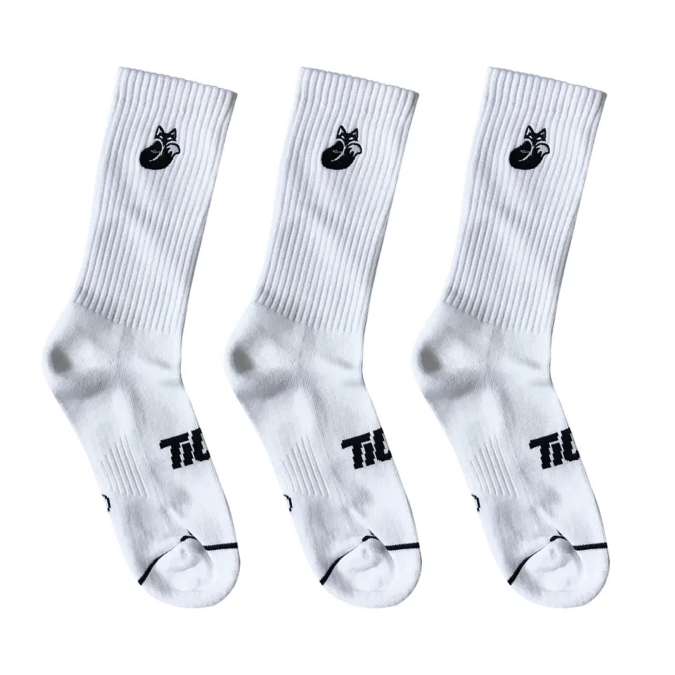 Calcetín Comfort Pack X3 Tilki Lehinde White/Black M24W 1