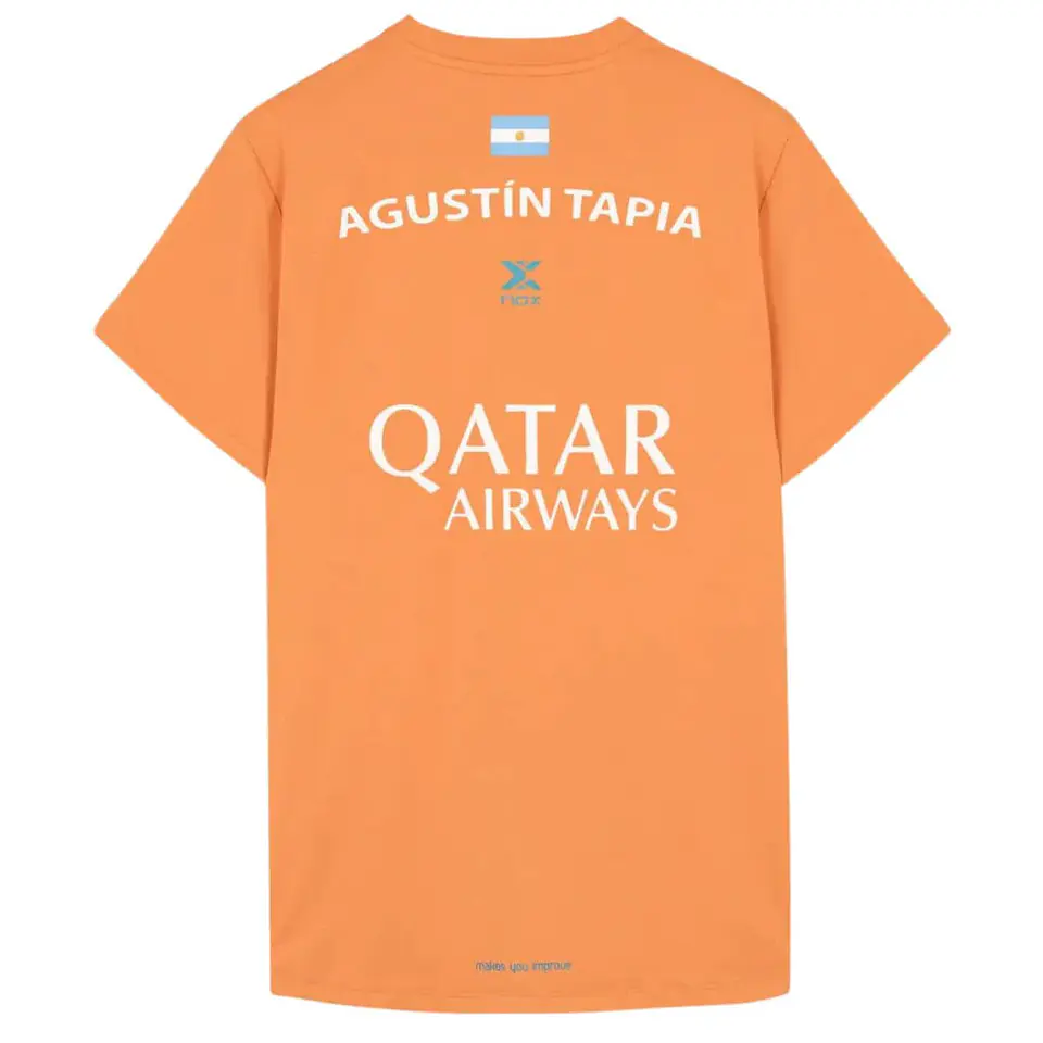 Polera Nox Polo Sponsor AT10 Mandarina 2023 2