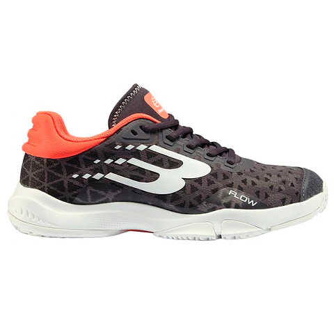 Zapatilla de pádel Bullpadel Flow Gris Oscuro Naranja