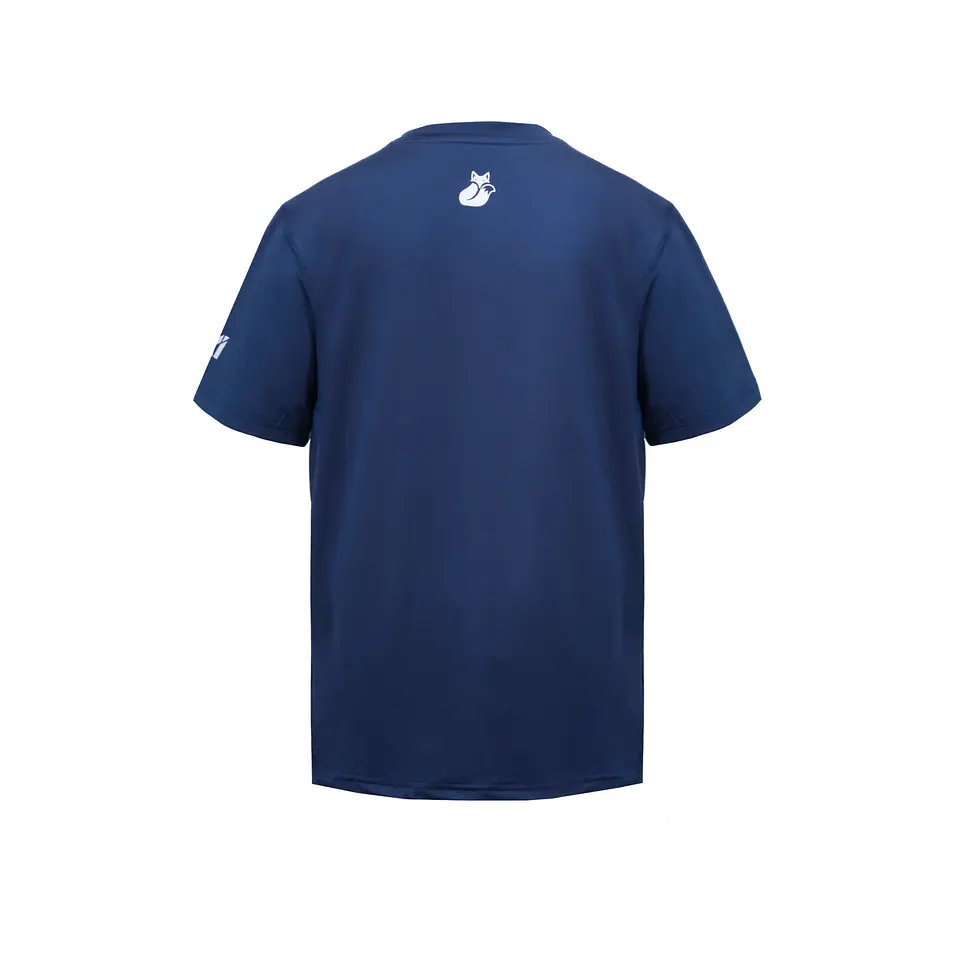 Polera M/C Poly Kids Tilki Temel Blue/White K24W 3