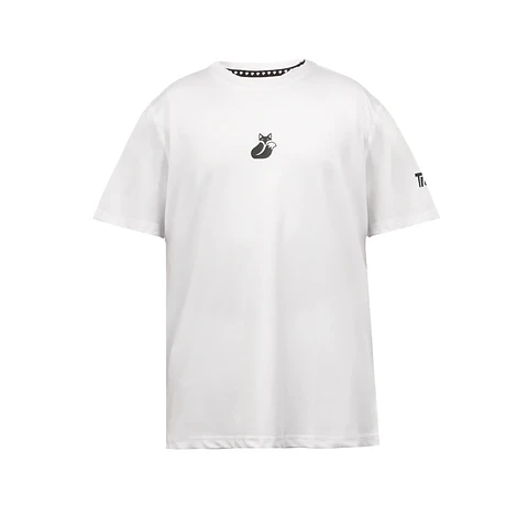 Polera M/C Poly Kids Tilki Temel White/Black K24W