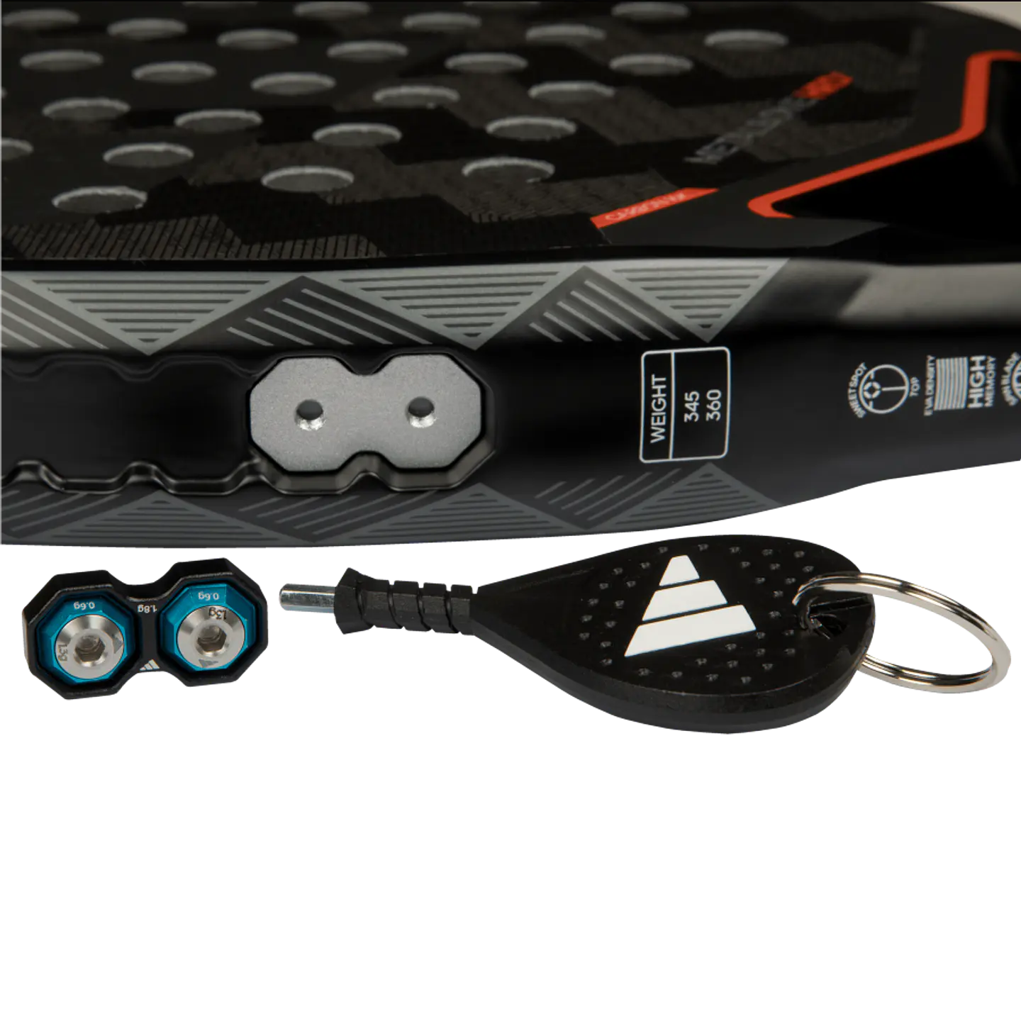 Pala de pádel Adidas Metalbone 3.4 HRD 2025 10