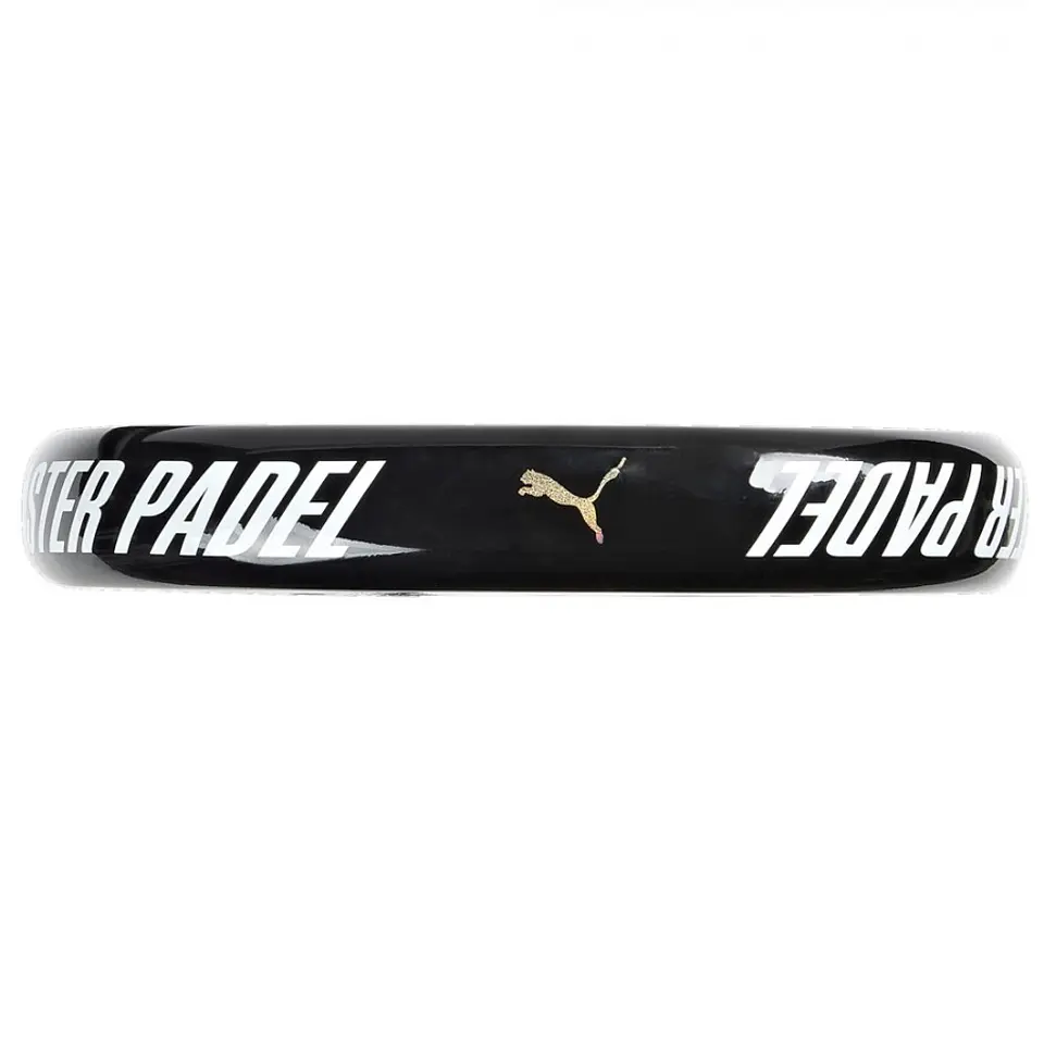 Pala de pádel Puma Nova Padel Pro Hybrid white Gold 2024 3