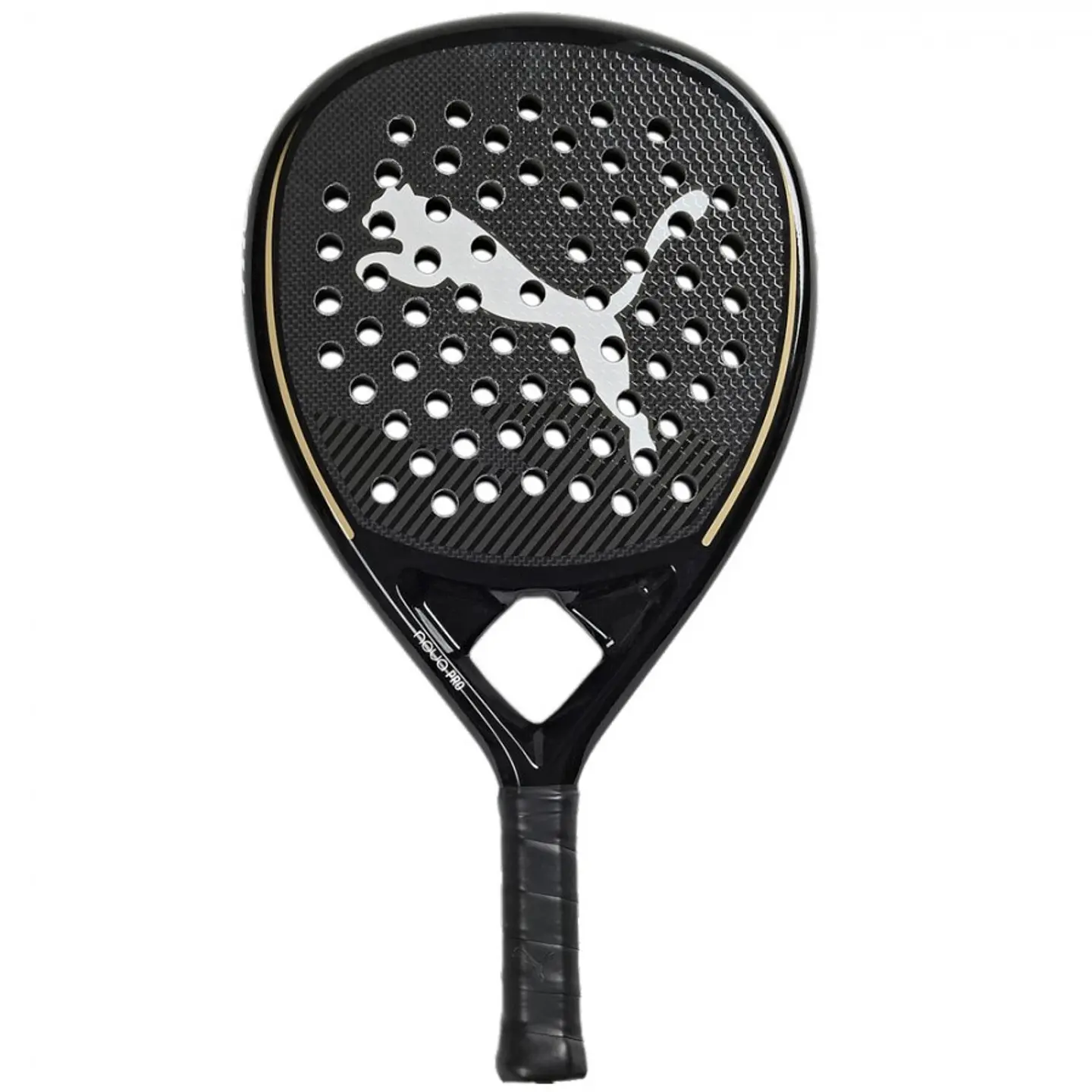 Pala de pádel Puma Nova Padel Pro Hybrid white Gold 2024 1