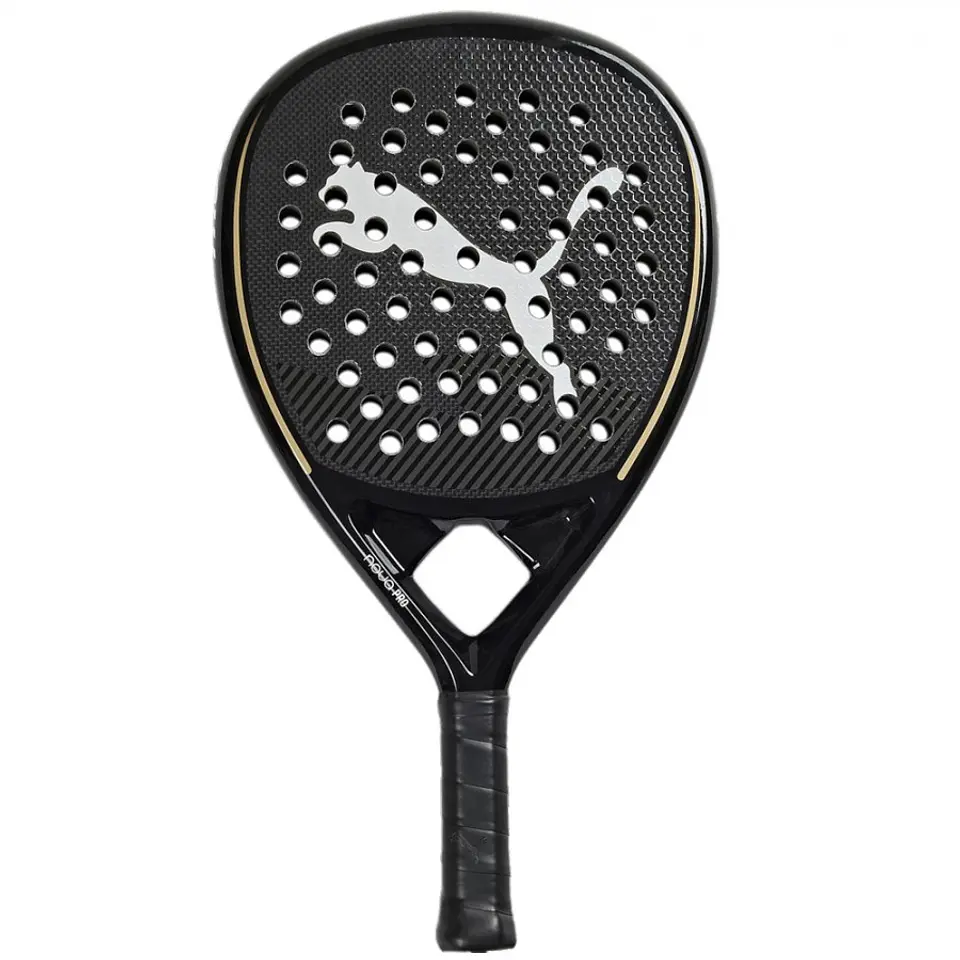 Pala de pádel Puma Nova Padel Pro Hybrid white Gold 2024 1