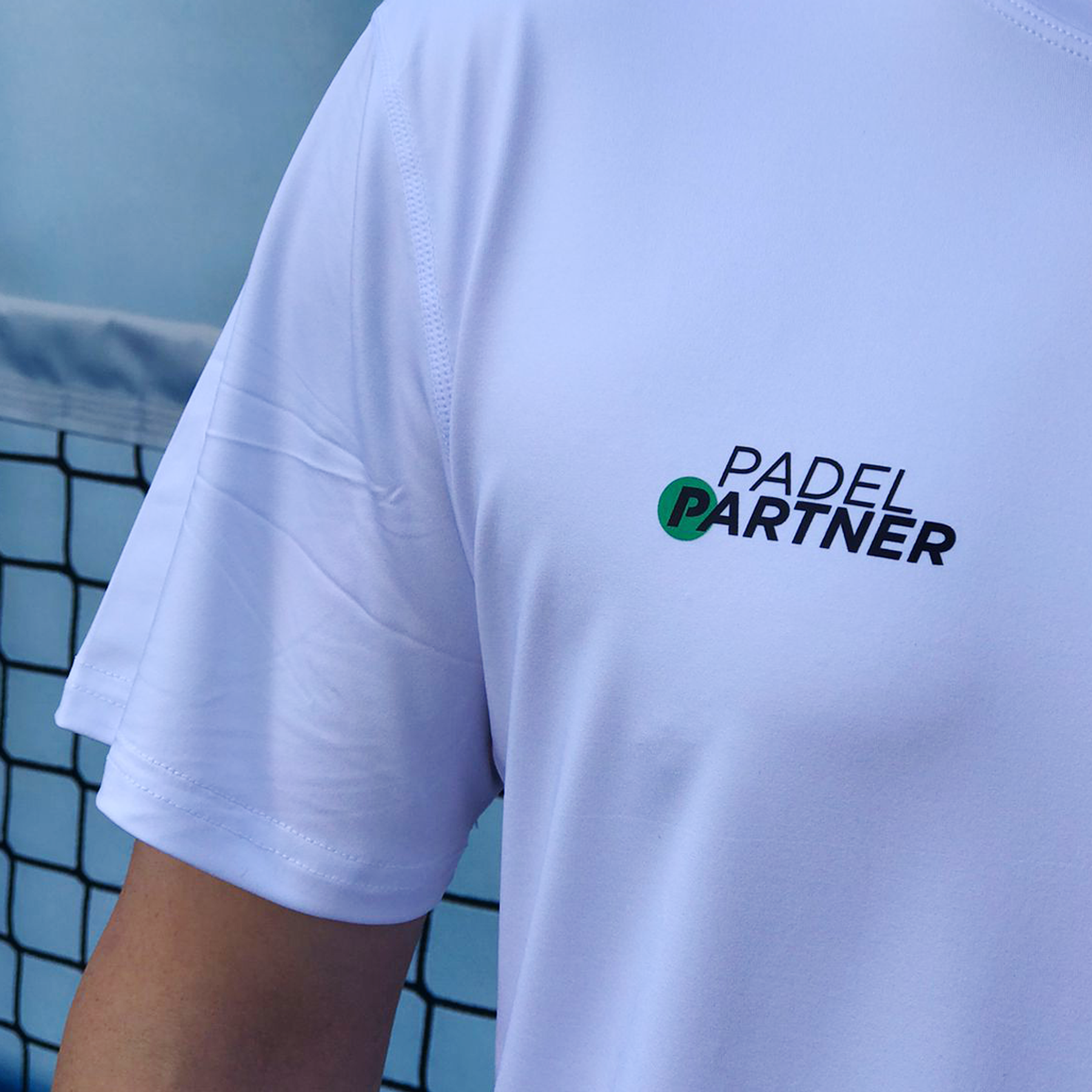 Polera Padel Partner Blanco