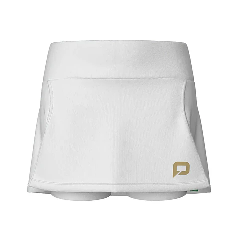 Falda pantalón de competición Pallap Blanco