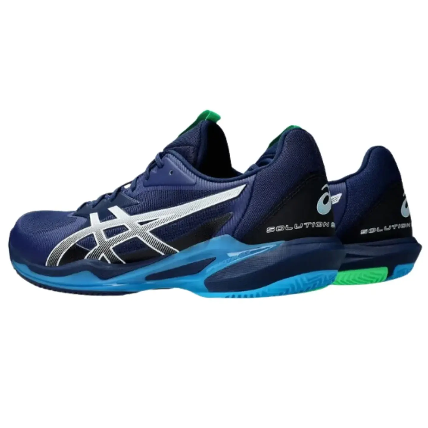 Zapatillas Asics Solution Speed FF 3 Clay Blue Expanse White 4