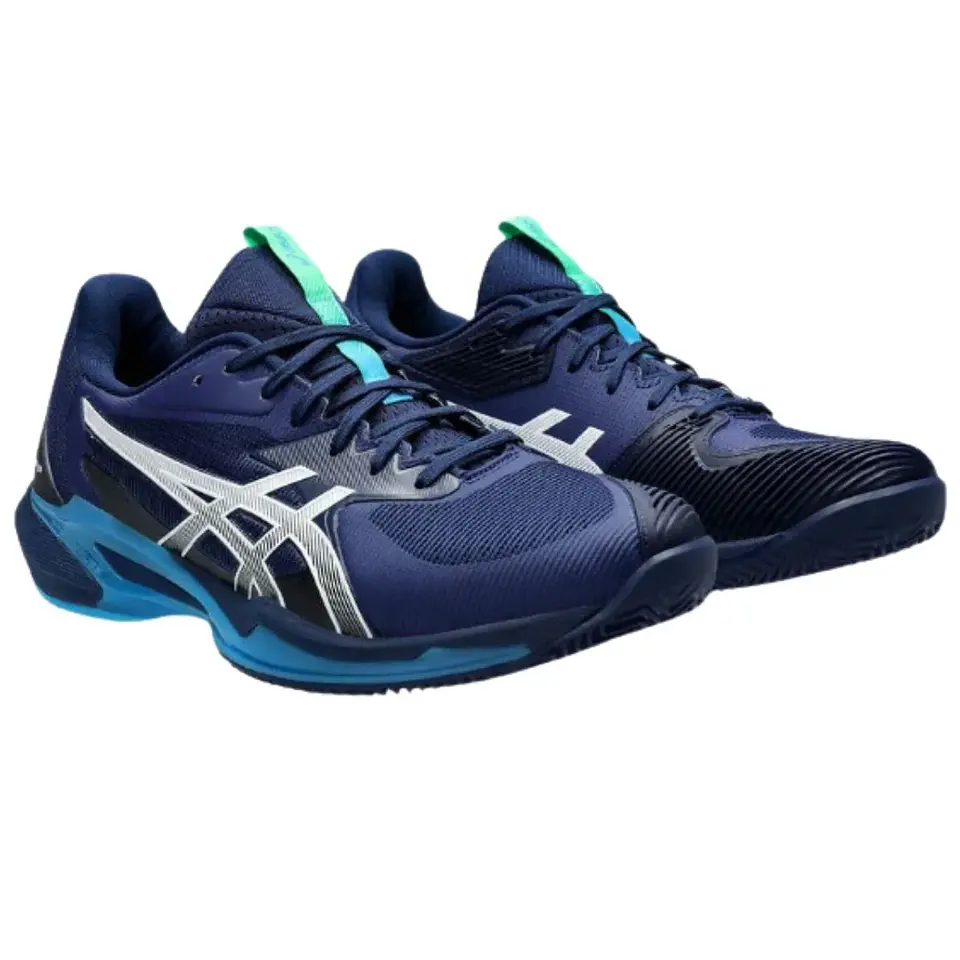Zapatillas Asics Solution Speed FF 3 Clay Blue Expanse White 2