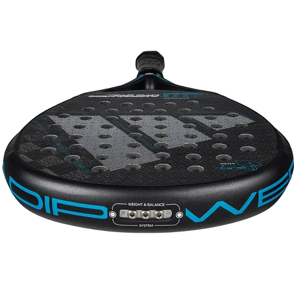 Pala de pádel Adidas Adipower Multiweight Ctrl 3.4 Black/Blue 2025 4