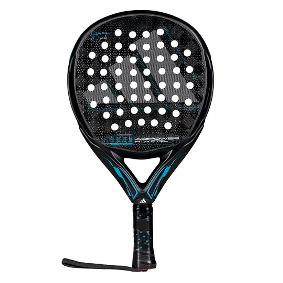 Pala de pádel Adidas Adipower Multiweight Ctrl 3.4 Black/Blue 2025 1