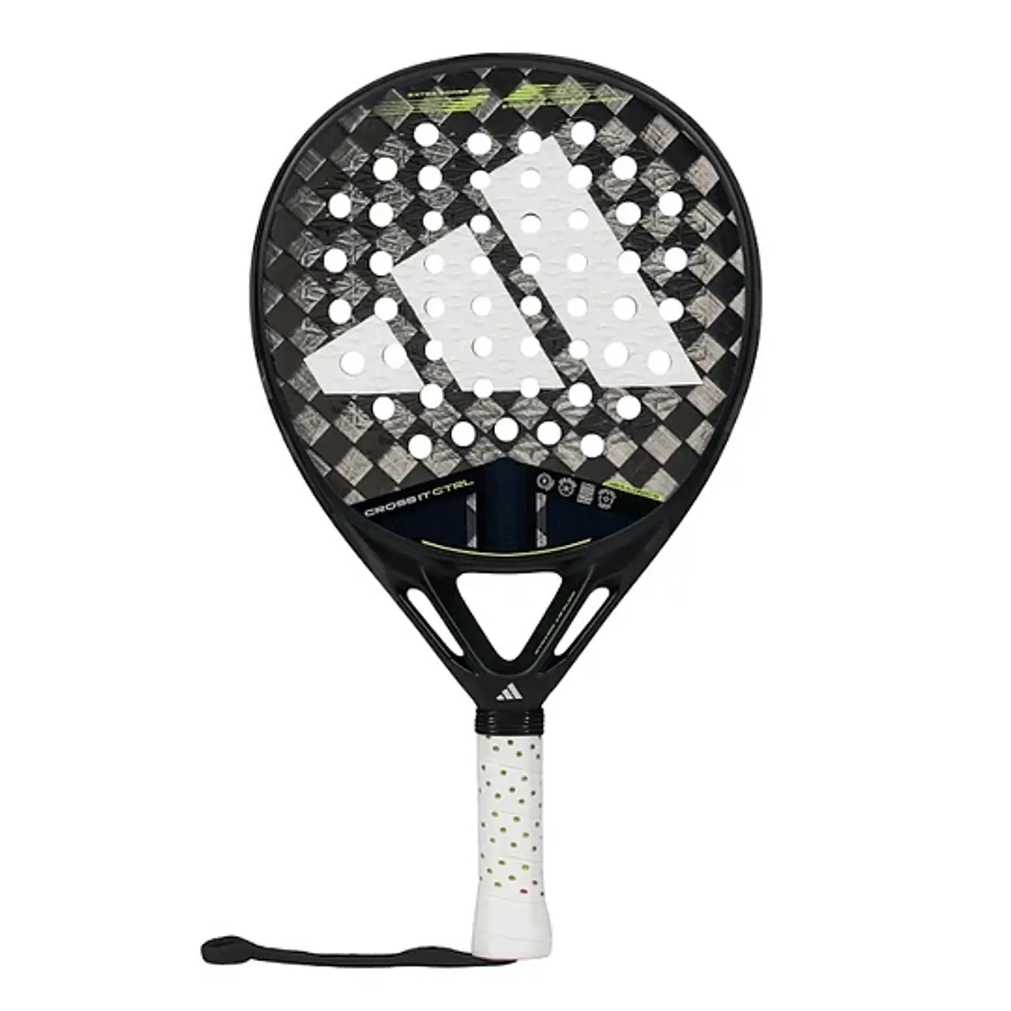 Pala de pádel Adidas Cross it Ctrl 3.4 Black/Lime 2025 1
