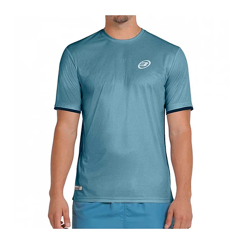 Polera Bullpadel Cervan Azul sombra