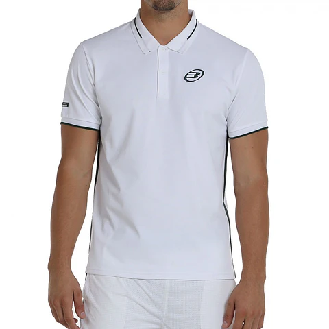 Polera Bullpadel Polo Leiro Blanco