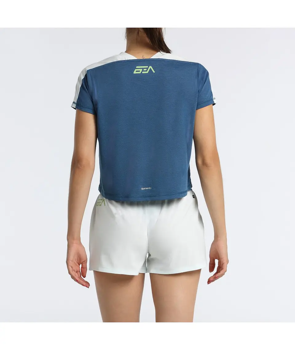 Polera Bullpadel Bilma Azul oscuro 3