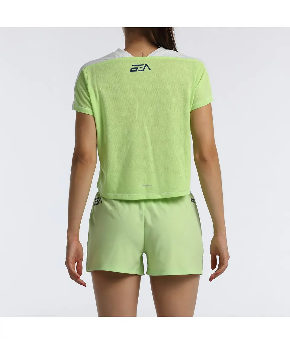 Polera Bullpadel Bilma Verde Manzana 3