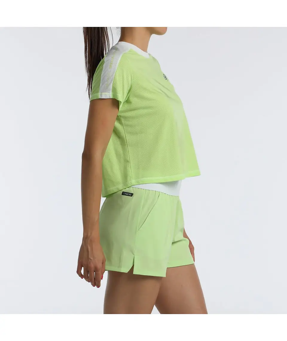 Polera Bullpadel Bilma Verde Manzana 4