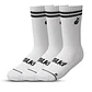 Calcetín Comfort Line Pack x3 Lehinde White/Black M24W - Miniatura 1