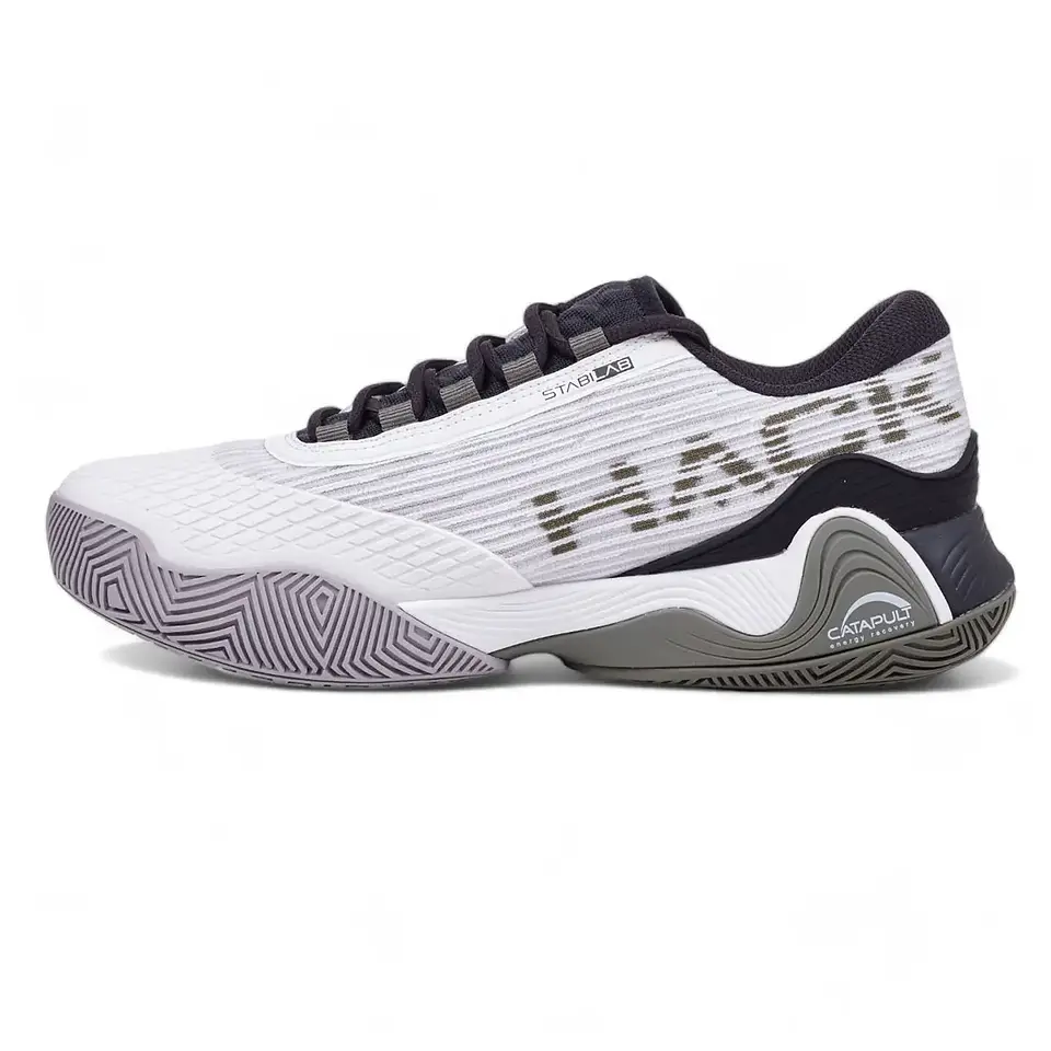 Zapatilla de pádel Bullpadel Hack Vibram 25V Blanca 4