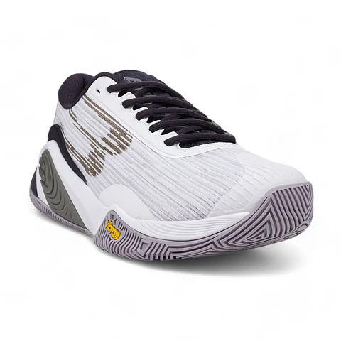 Zapatilla de pádel Bullpadel Hack Vibram 25V Blanca
