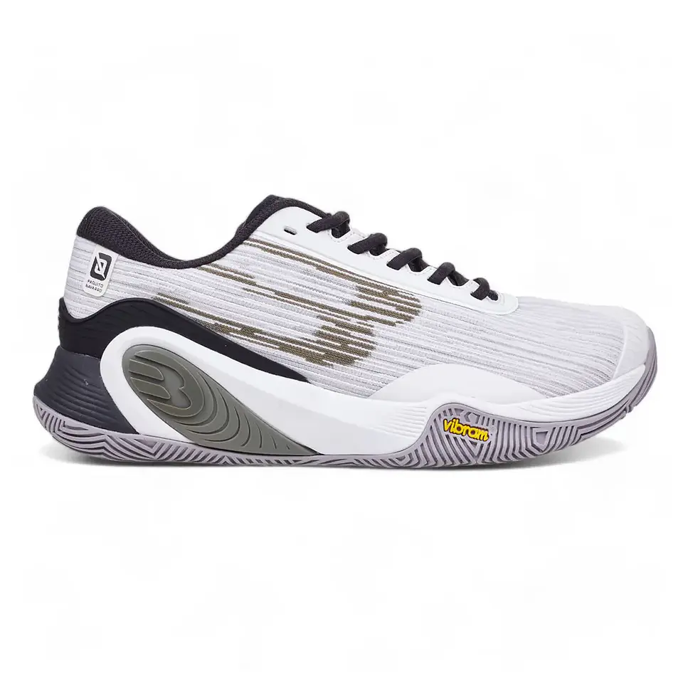 Zapatilla de pádel Bullpadel Hack Vibram 25V Blanca 1