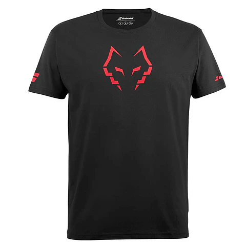 Polera Babolat Cotton Tee Lebron Negro