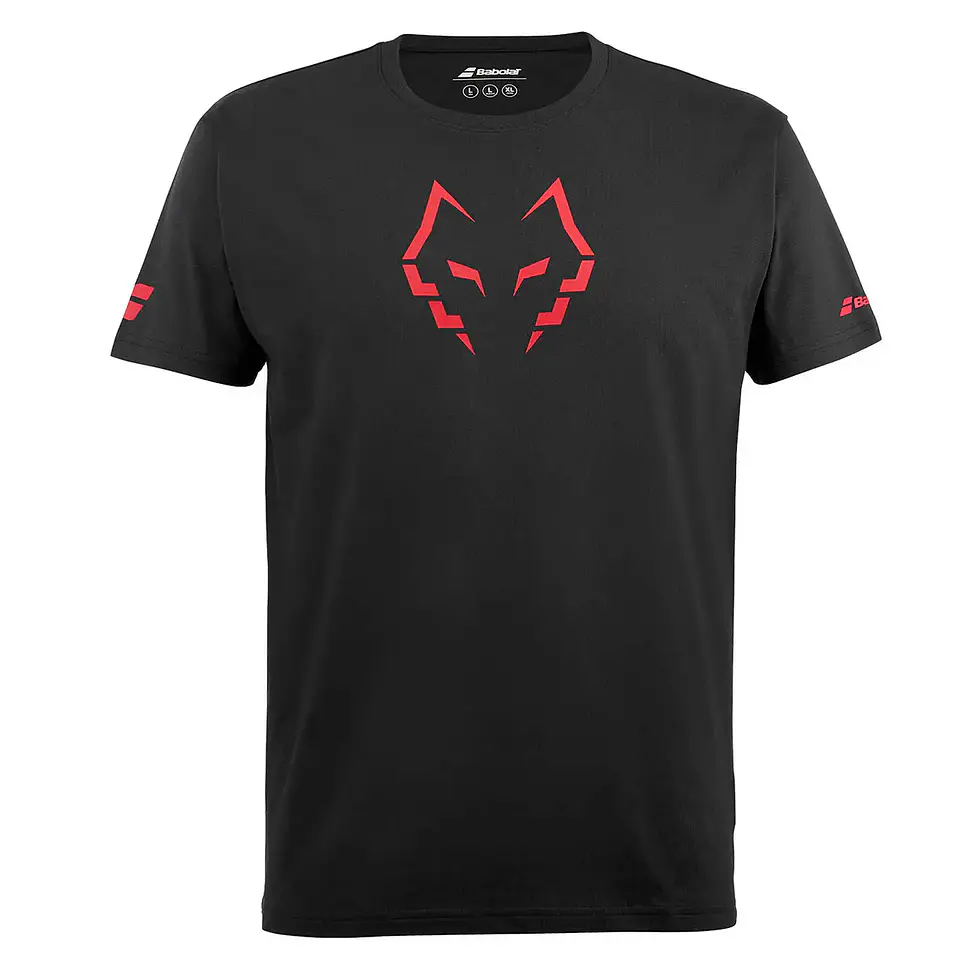 Polera Babolat Cotton Tee Lebron Negro 1