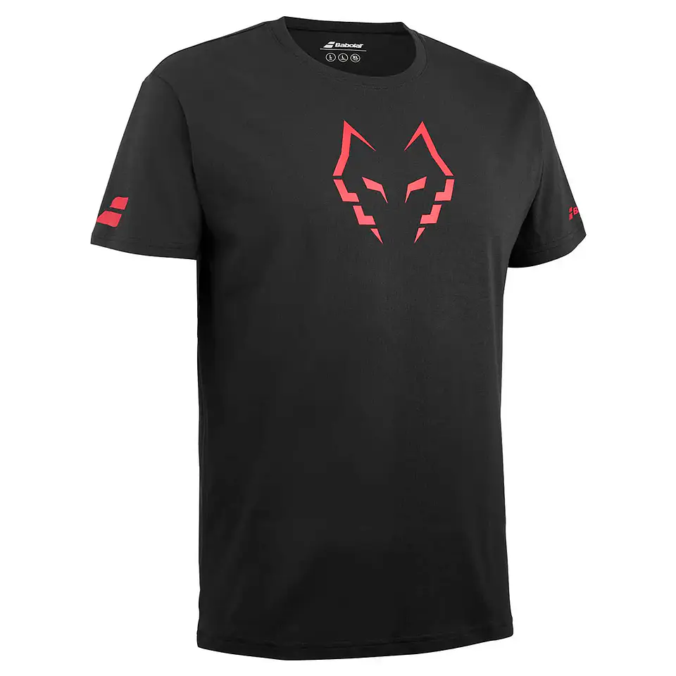 Polera Babolat Cotton Tee Lebron Negro 2