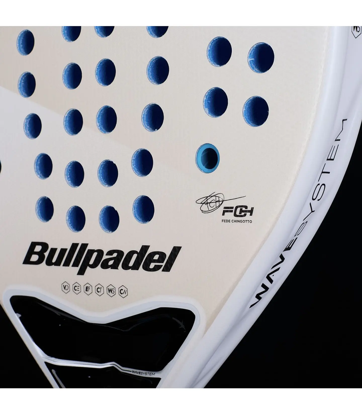 Pala de pádel Bullpadel Neuron Fede Chingotto Cloud 2025 7