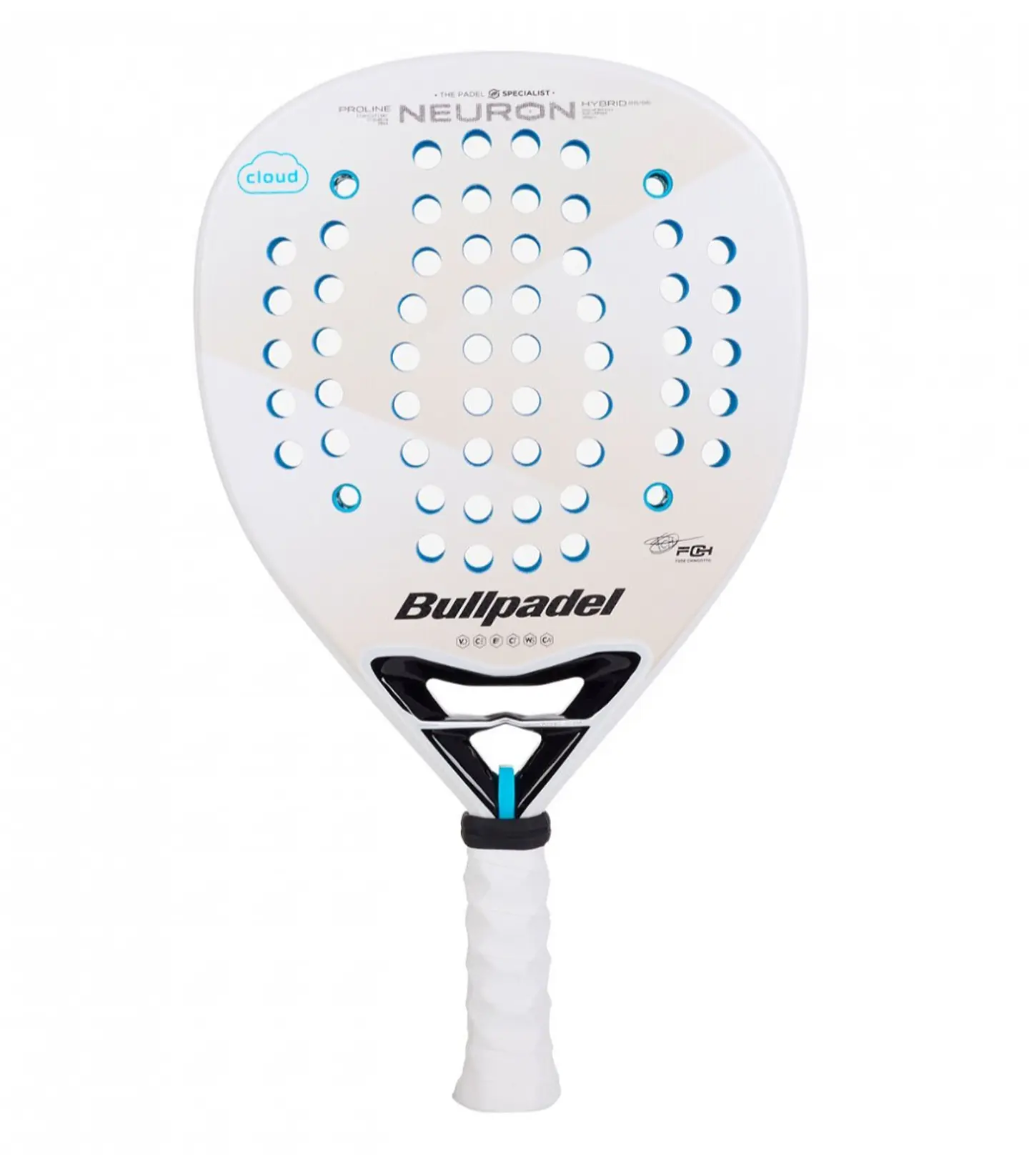 Pala de pádel Bullpadel Neuron Fede Chingotto Cloud 2025 1